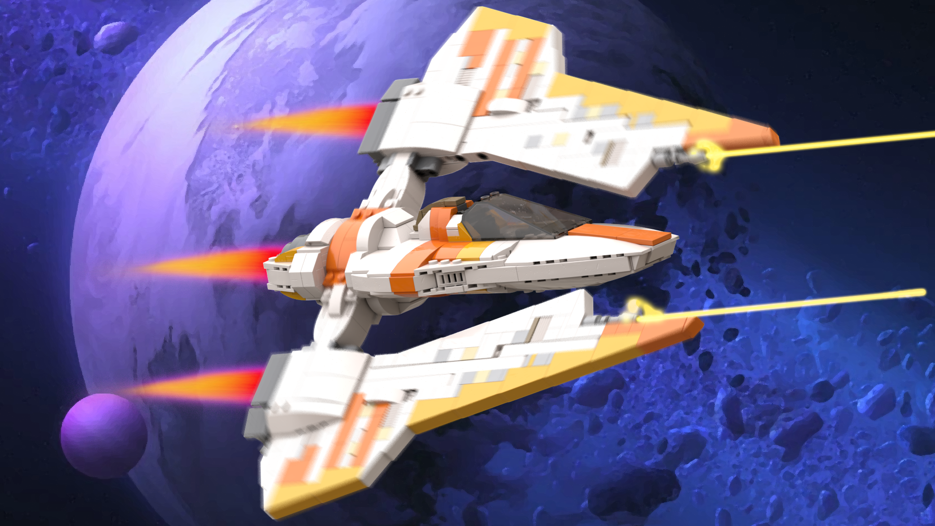 Mandalorian Protectorate Fang Fighter (MOC-42347) - LEGO MOC | MOC Tracker