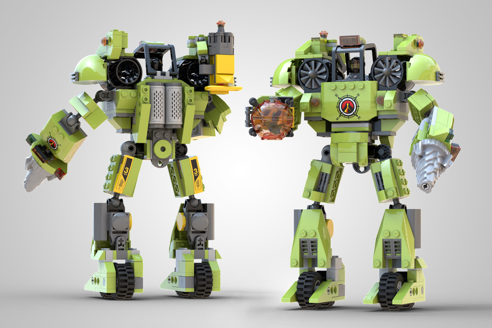 Volcano Explorer - Driller Mech 3000!