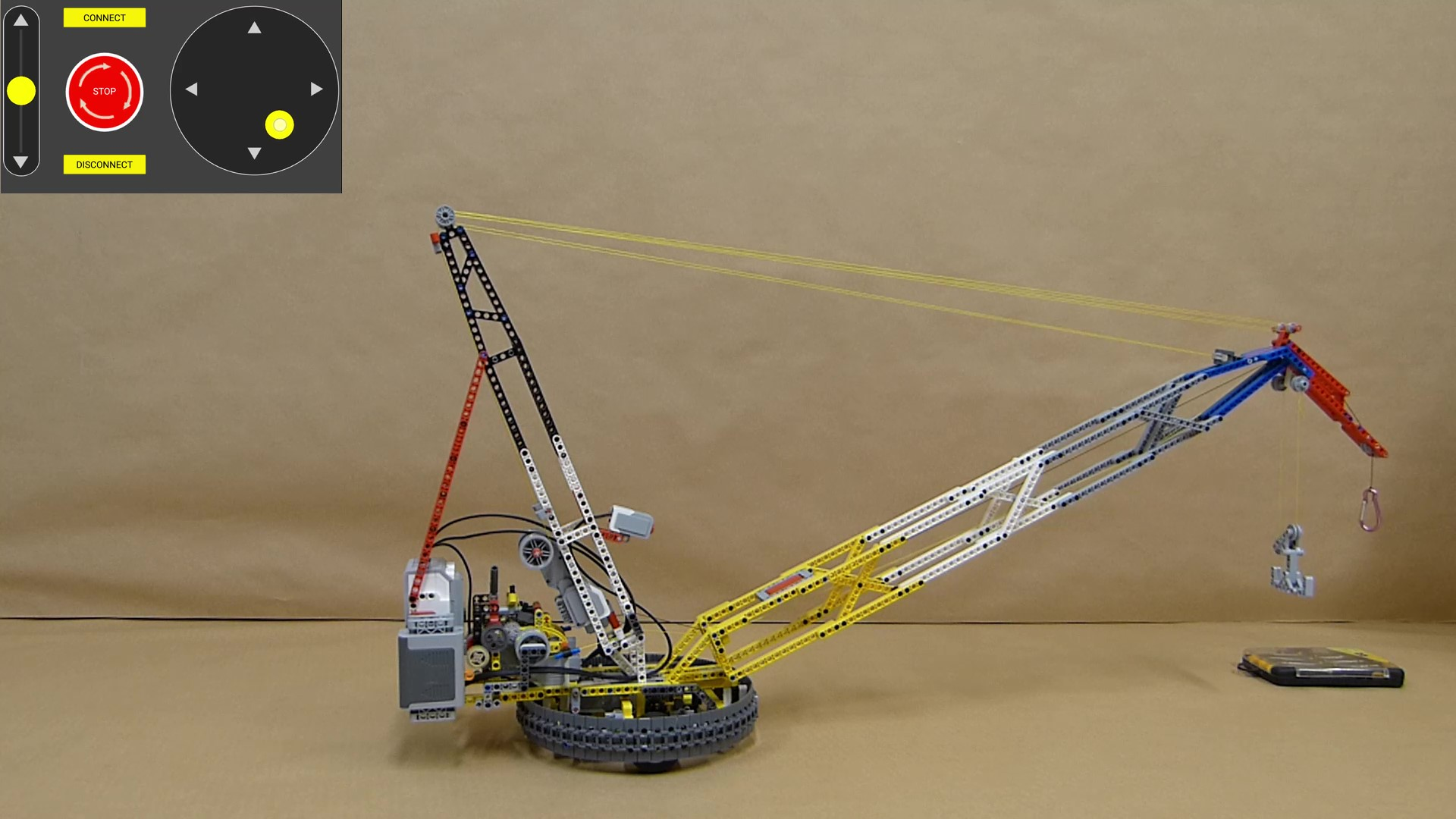 Lego Ev3 Remote Controlled Crawler Crane
