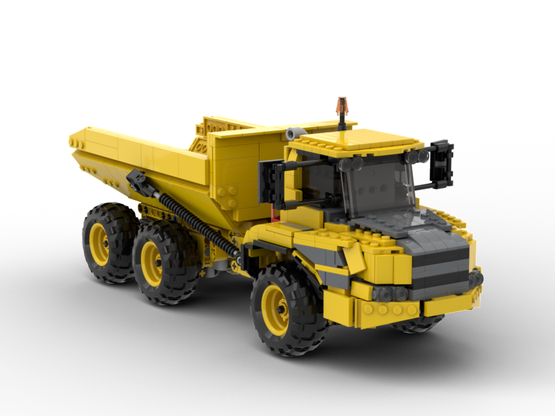 VOLVO A40G articulated hauler (dump truck)
