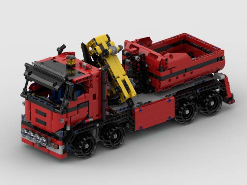 Mini Crane Container Truck