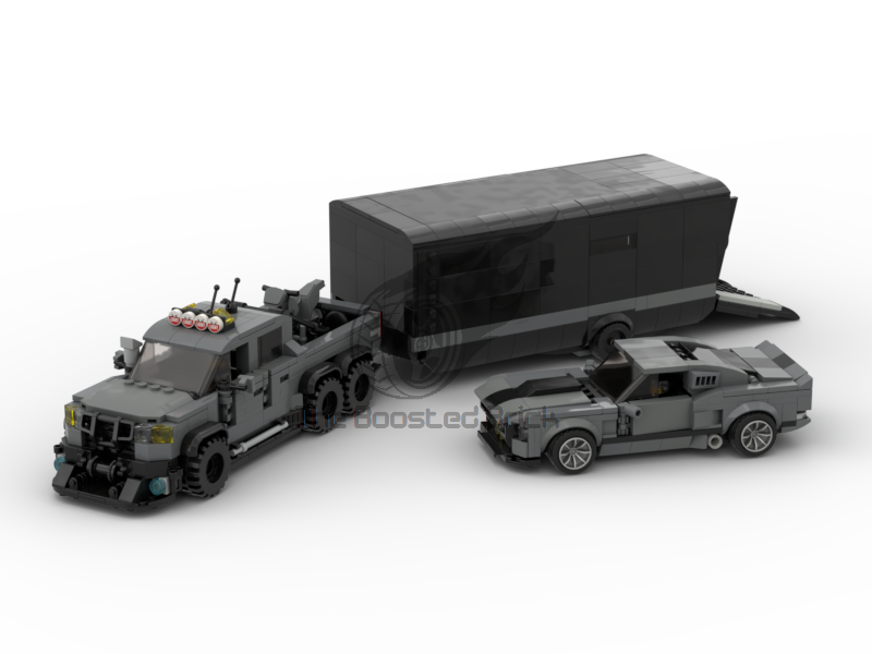 Ford VelociRaptor and trailer with Eleanor