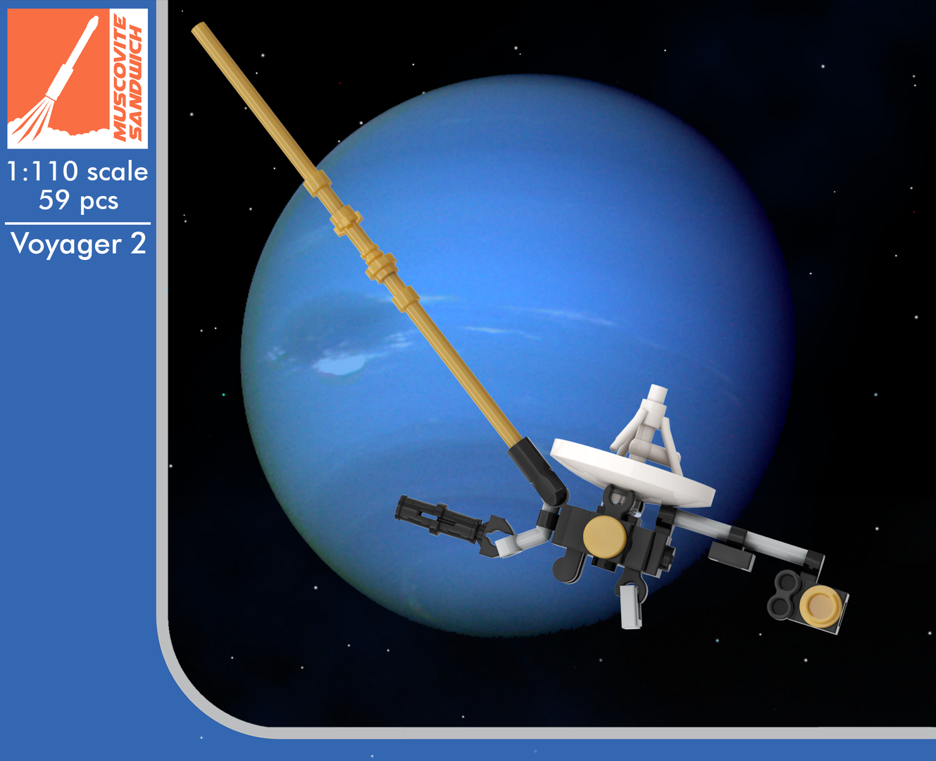 Voyager 2 [1:110 scale]