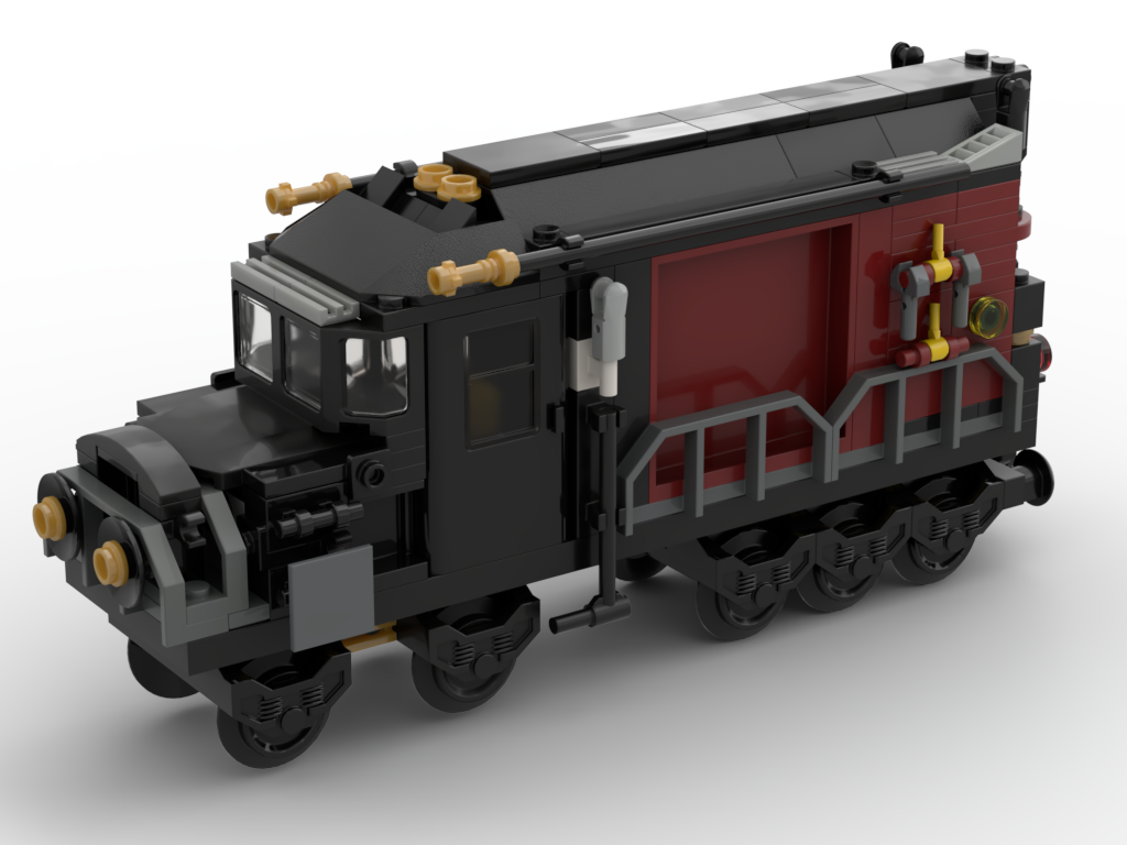 Railway Locomotive (70424 alternative build) alternate build