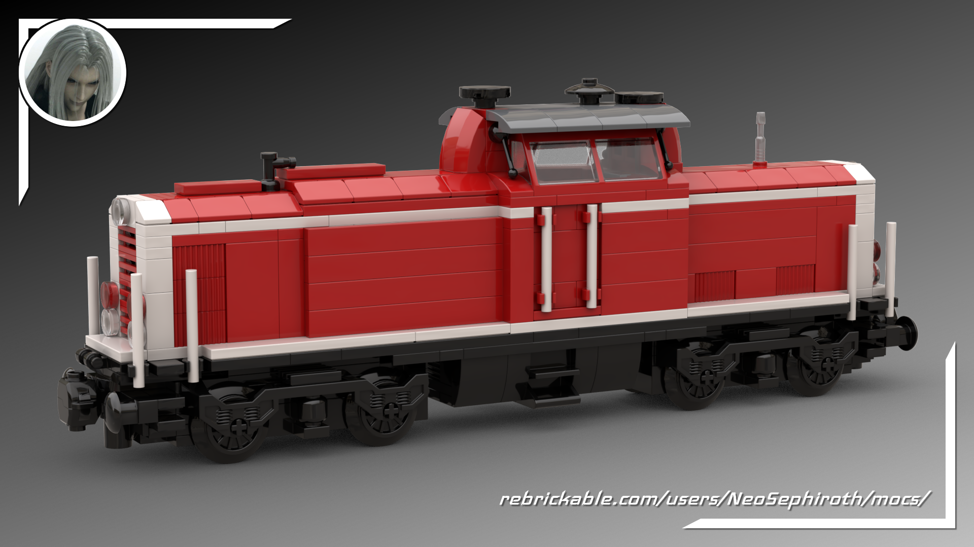 V100 German Cargo Locomotive