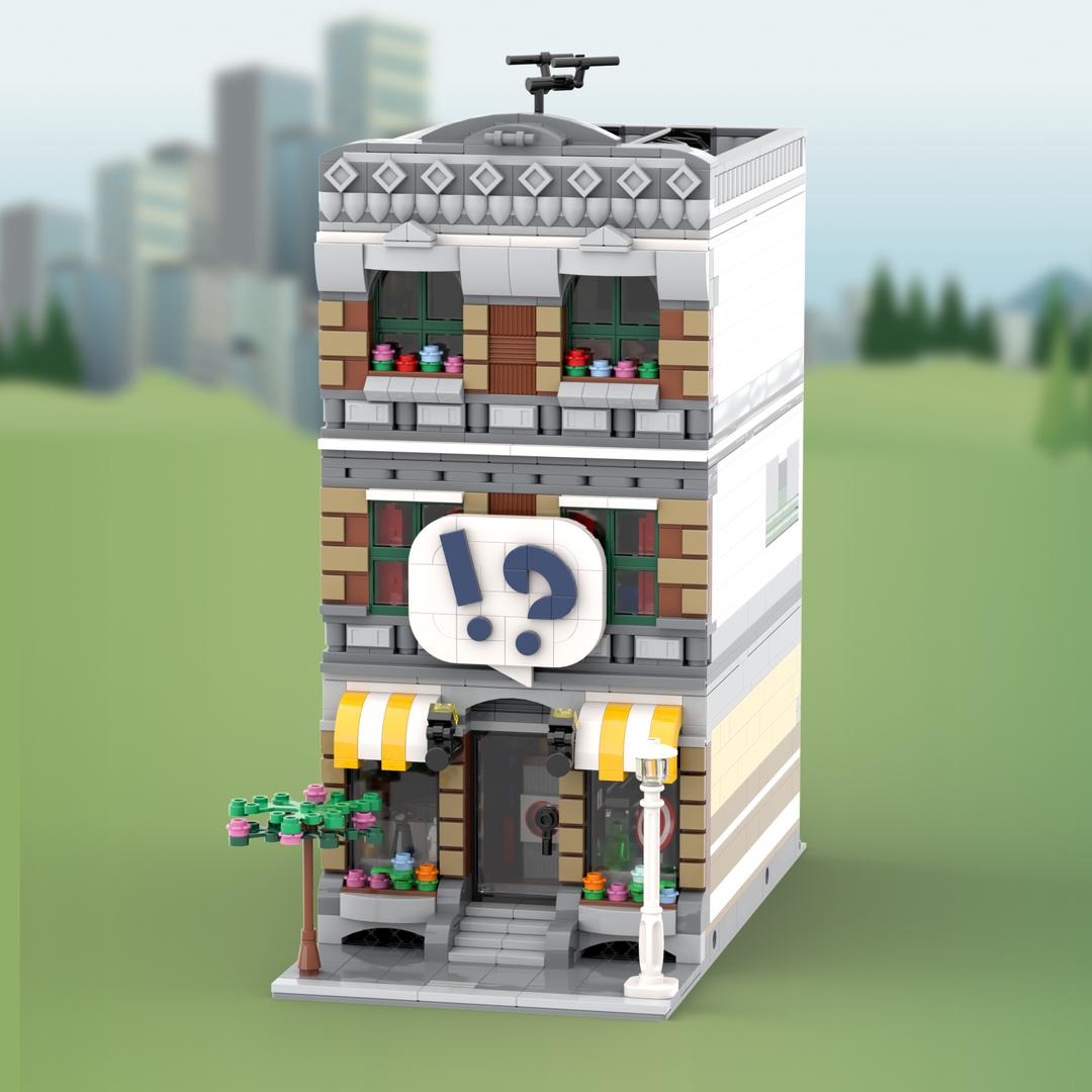 Modular Comic Shop + Apartment