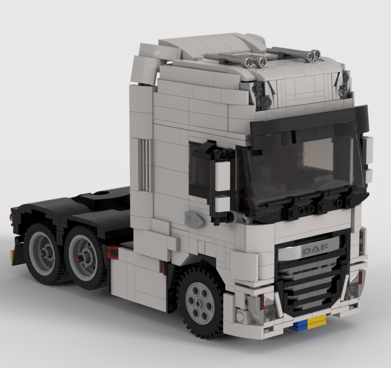 PFx Brick powered DAF XF 6x2 Super Space Cab