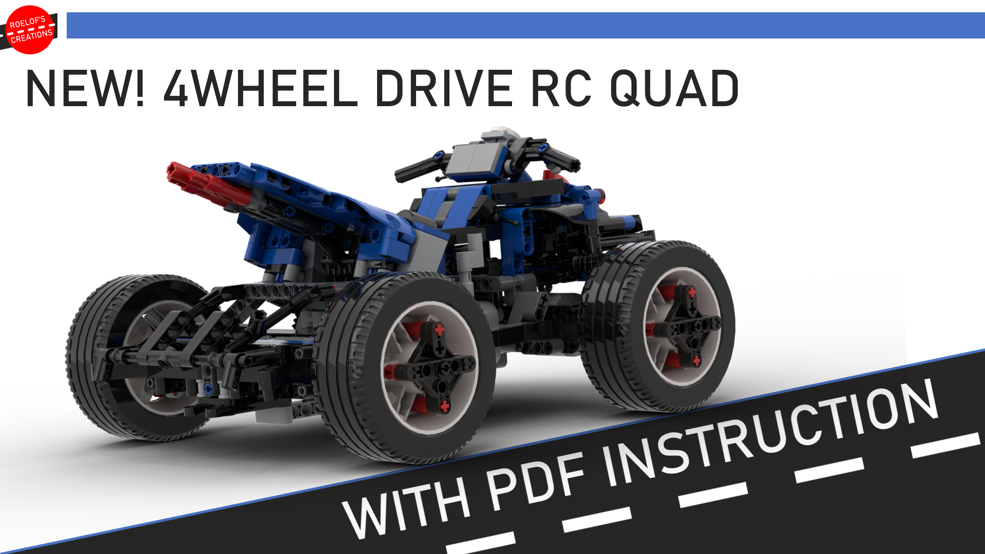 4 Wheel Drive RC QUAD - Roelofs Creations