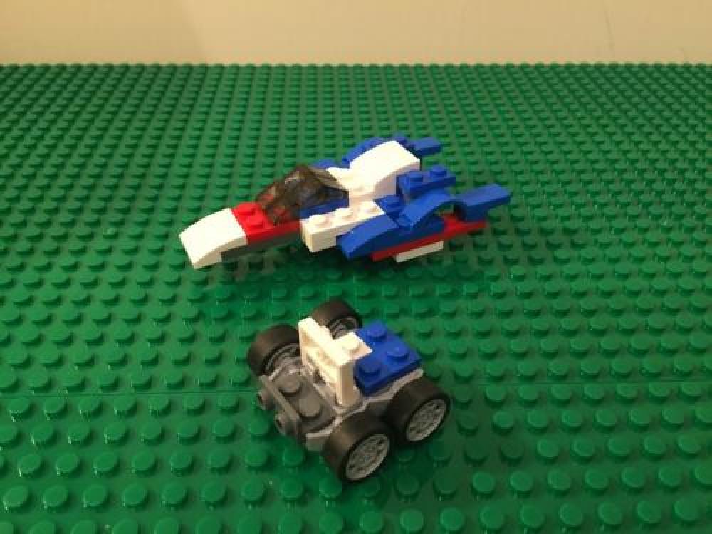 Ship with detachable landing Gear