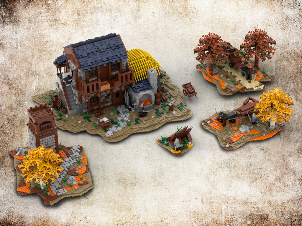 Medieval set| Build from 5 MOCs