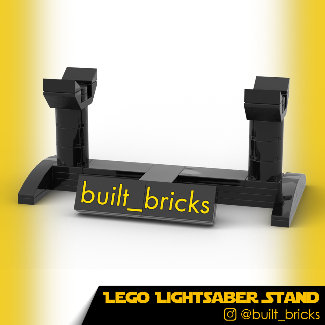 built_bricks Lightsaber Stand