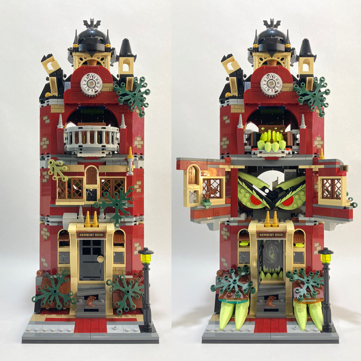 Modular Haunted High School alternate build