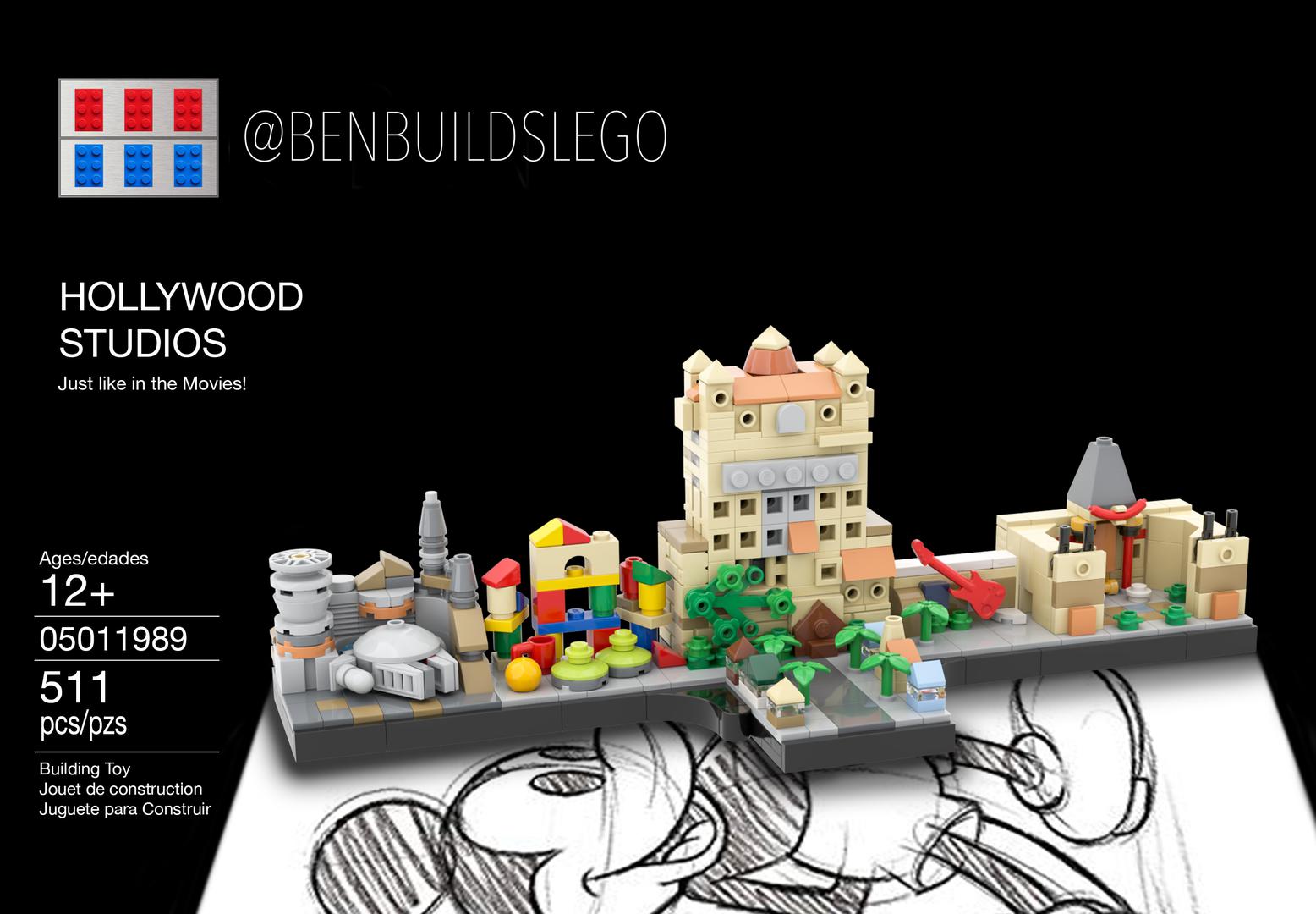 Hollywood Studios skyline