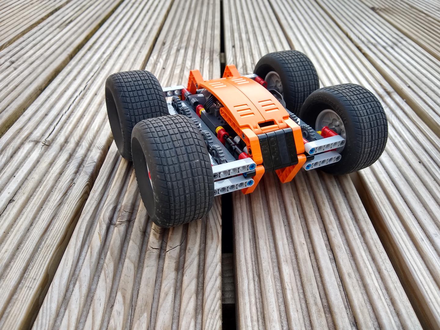 Reversible RC Car