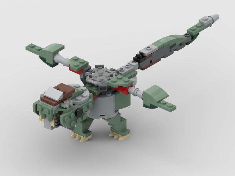 Dewback evolution: the culmination of evolution: the top predators alternate build