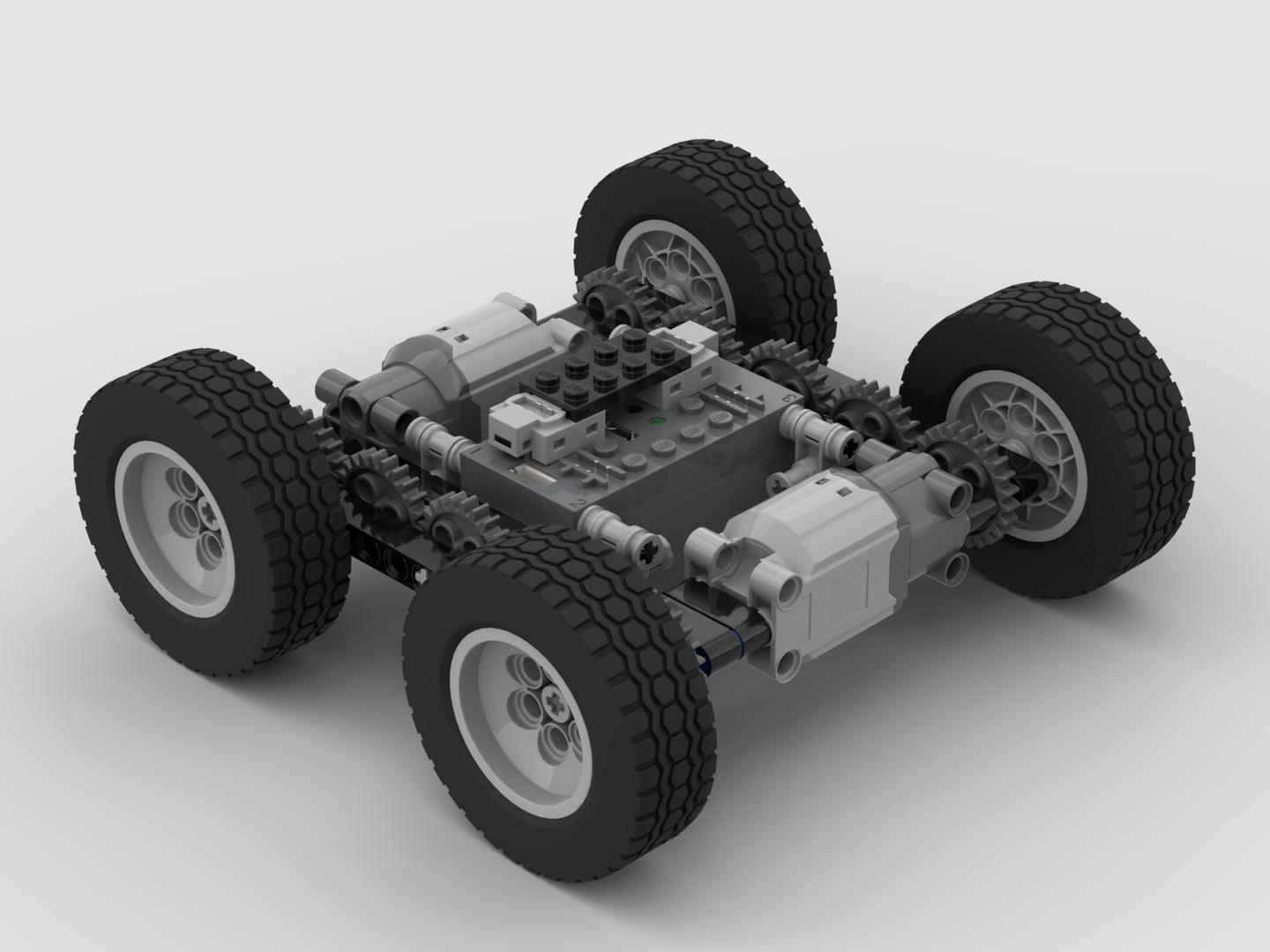 Simple RC Reversible Car