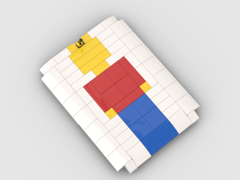 10242 Mini Cooper - Minifigure Roof