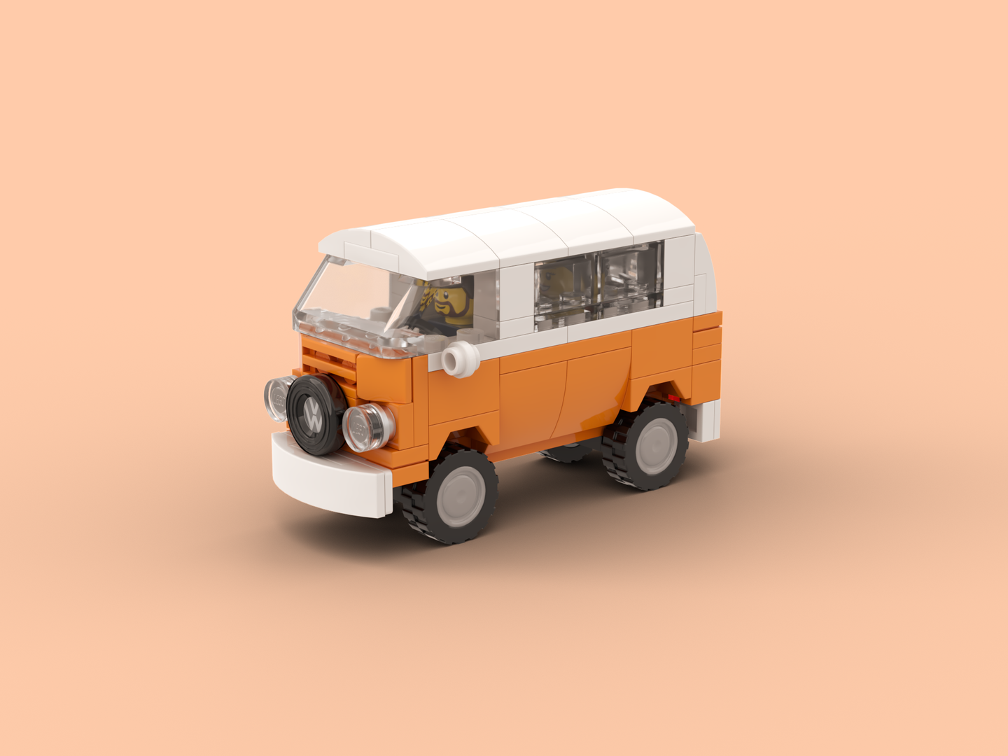 Mini VW T2 camper van