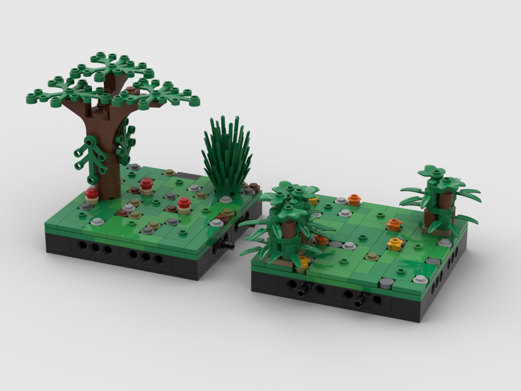 Modular Forest and Grass Tiles