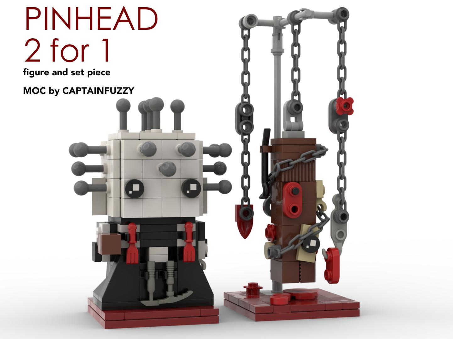 Hellraiser Pinhead Brickheadz 2 for 1