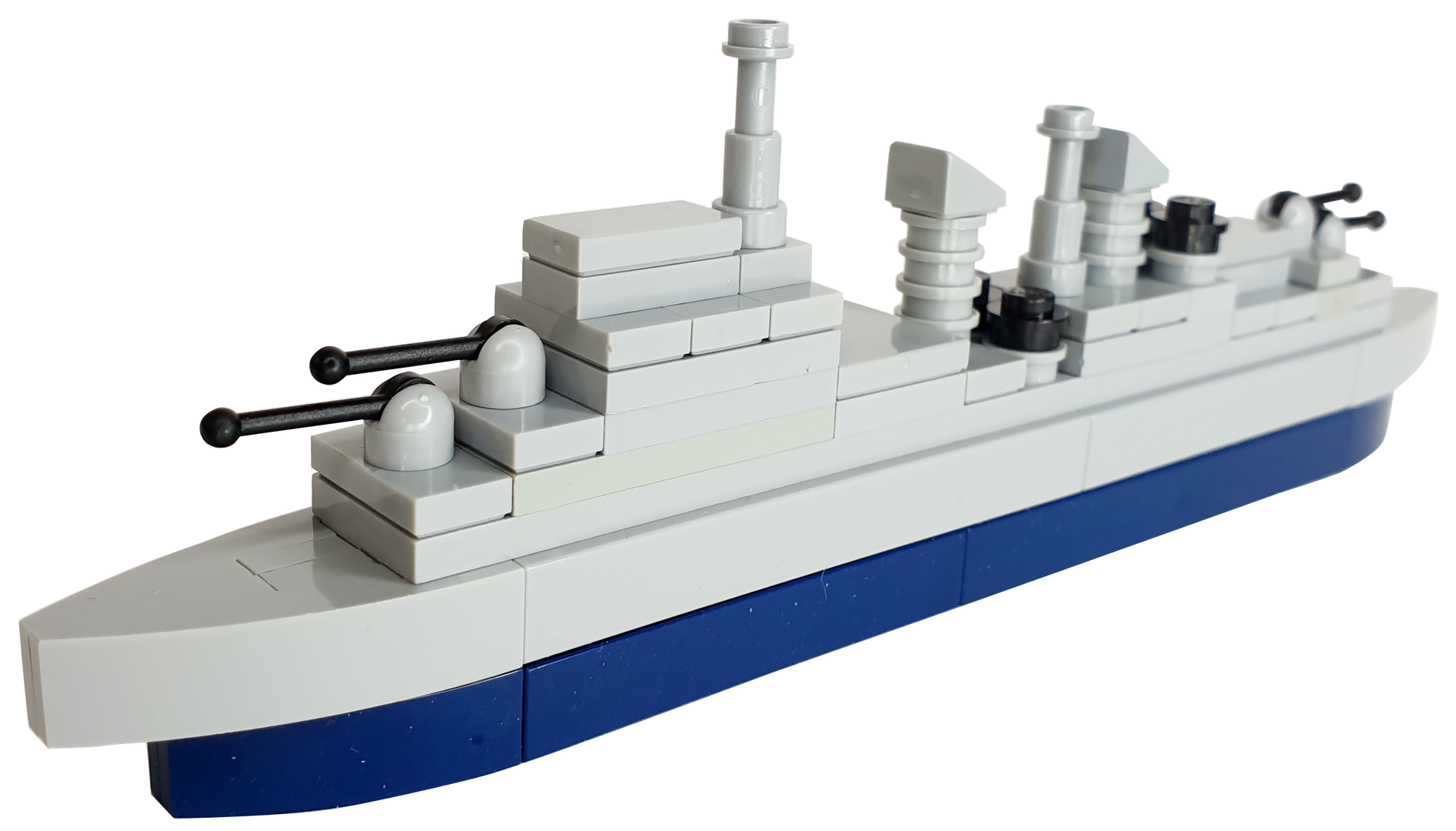HMS Belfast Microscale Town-class light cruiser warship