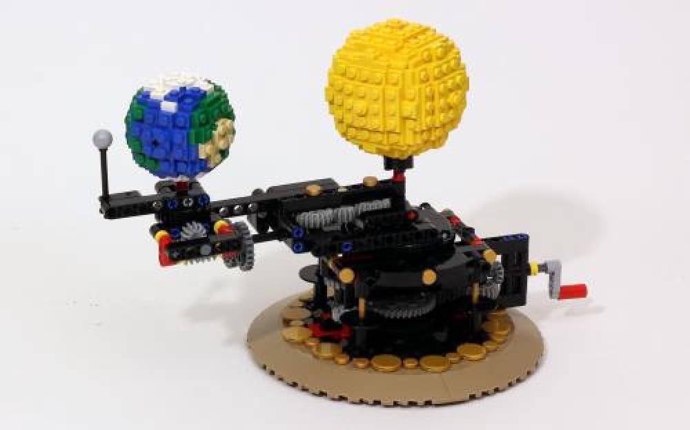 Earth, Moon and Sun Orrery