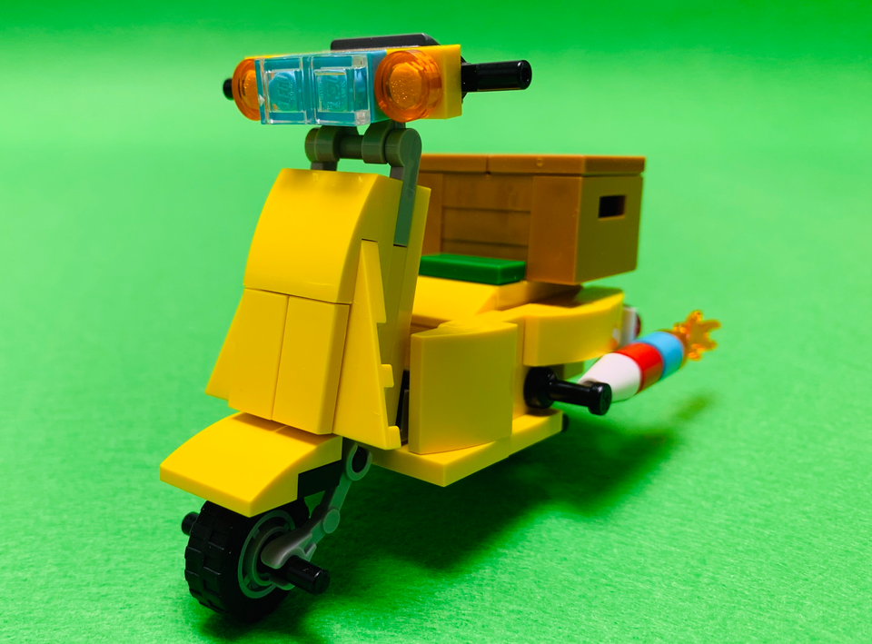 Yellow Scooter