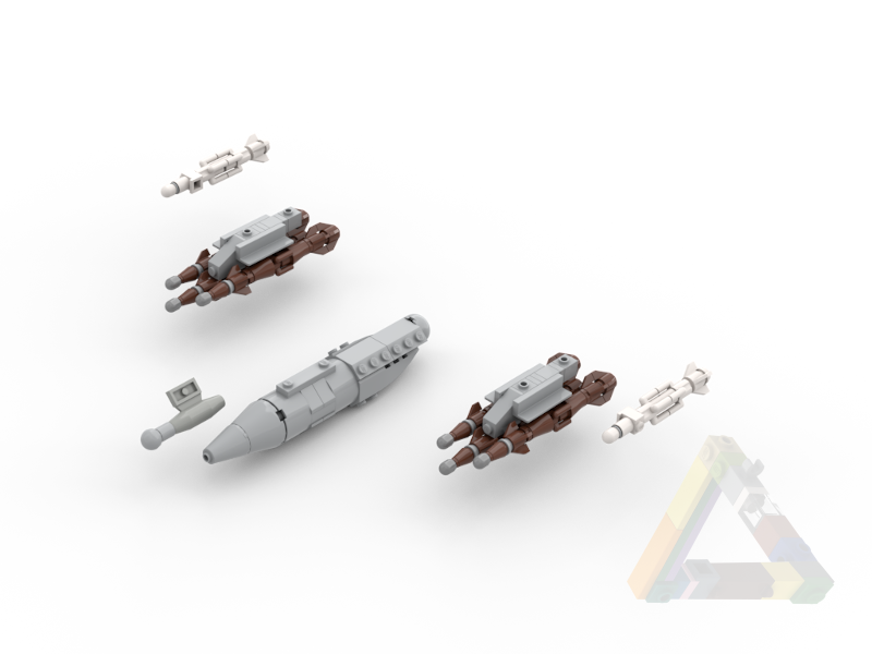 Bombs set N°1 for the Rafale M