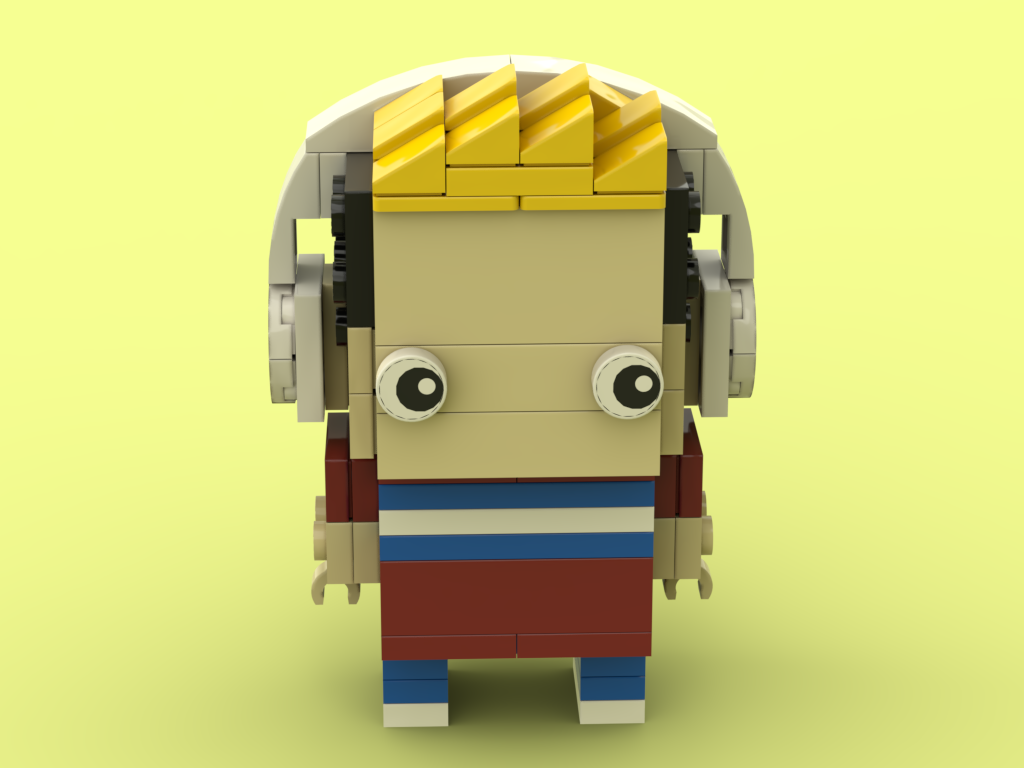 BrickHeadz Windy 31 with headphones