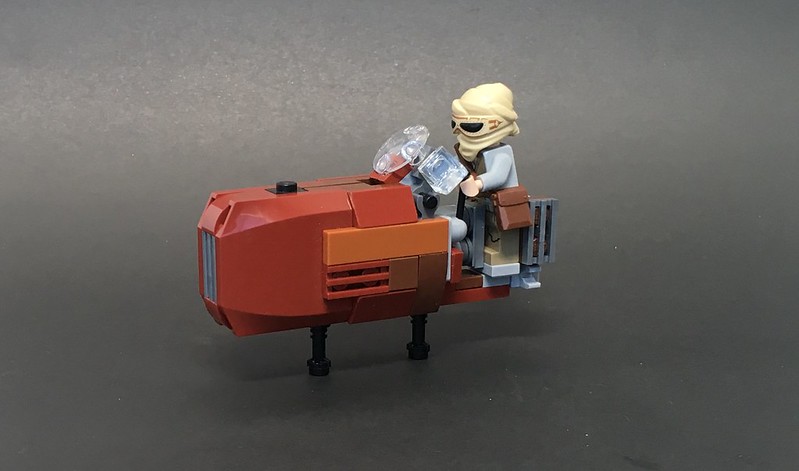 Rey's Speeder Minifig Scale 75099 Alternate Build alternate build