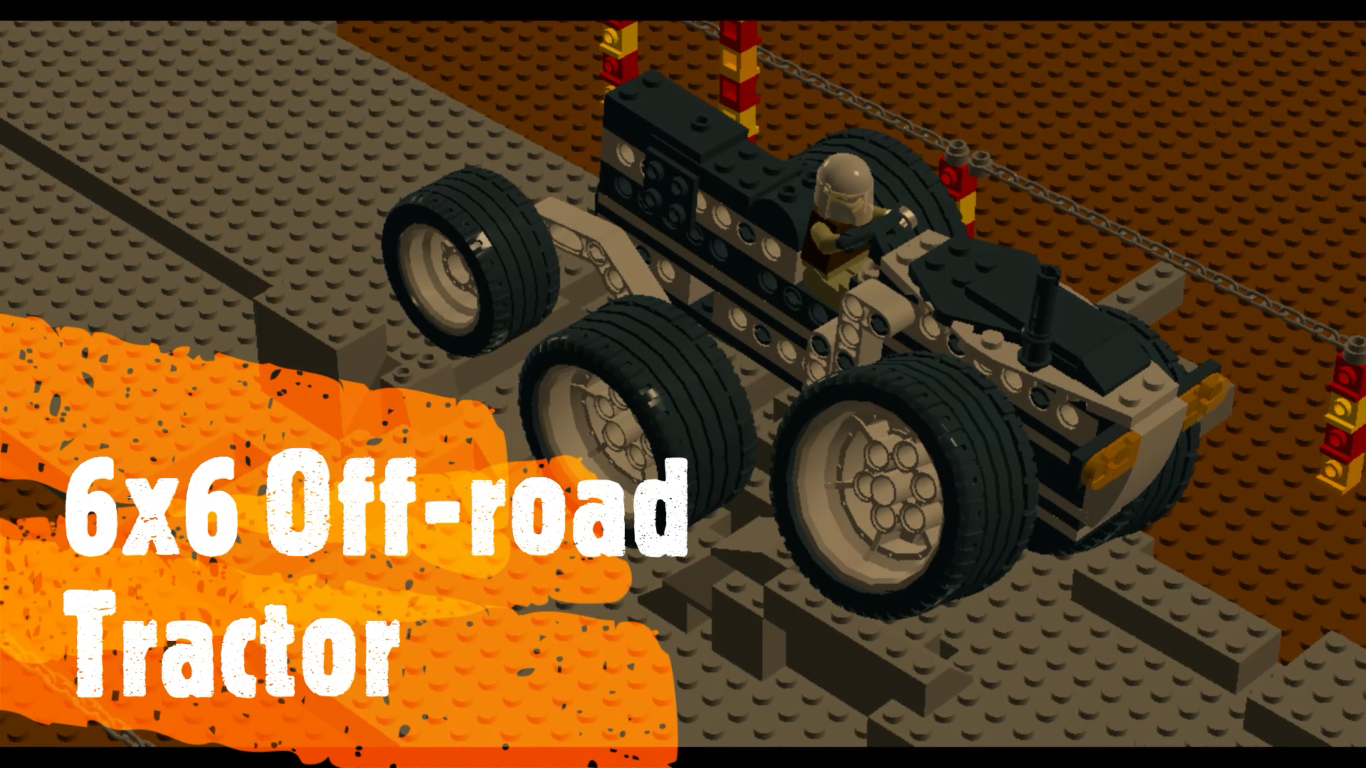 6x6 Off-road Tractor