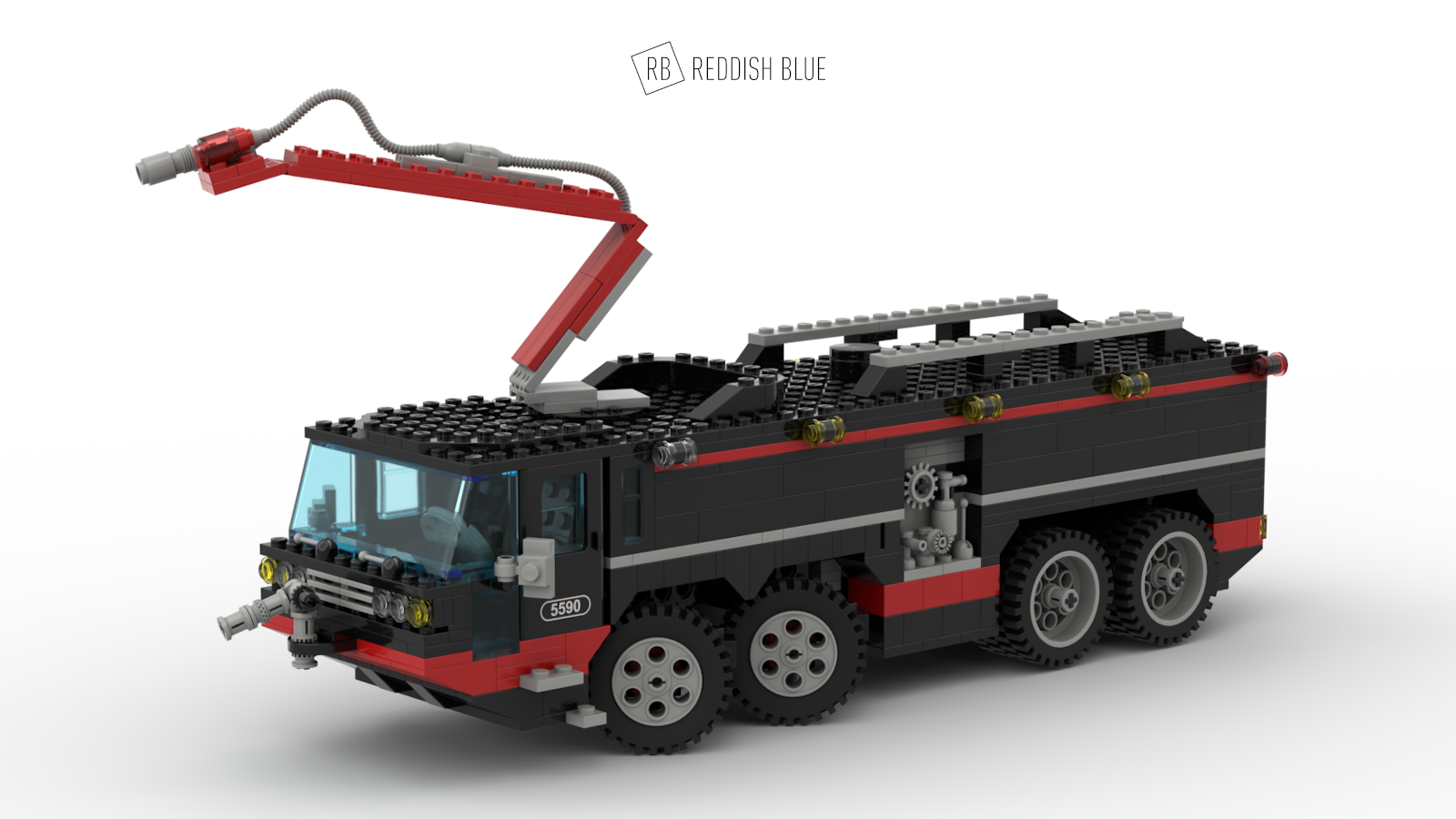 Airport crash tender