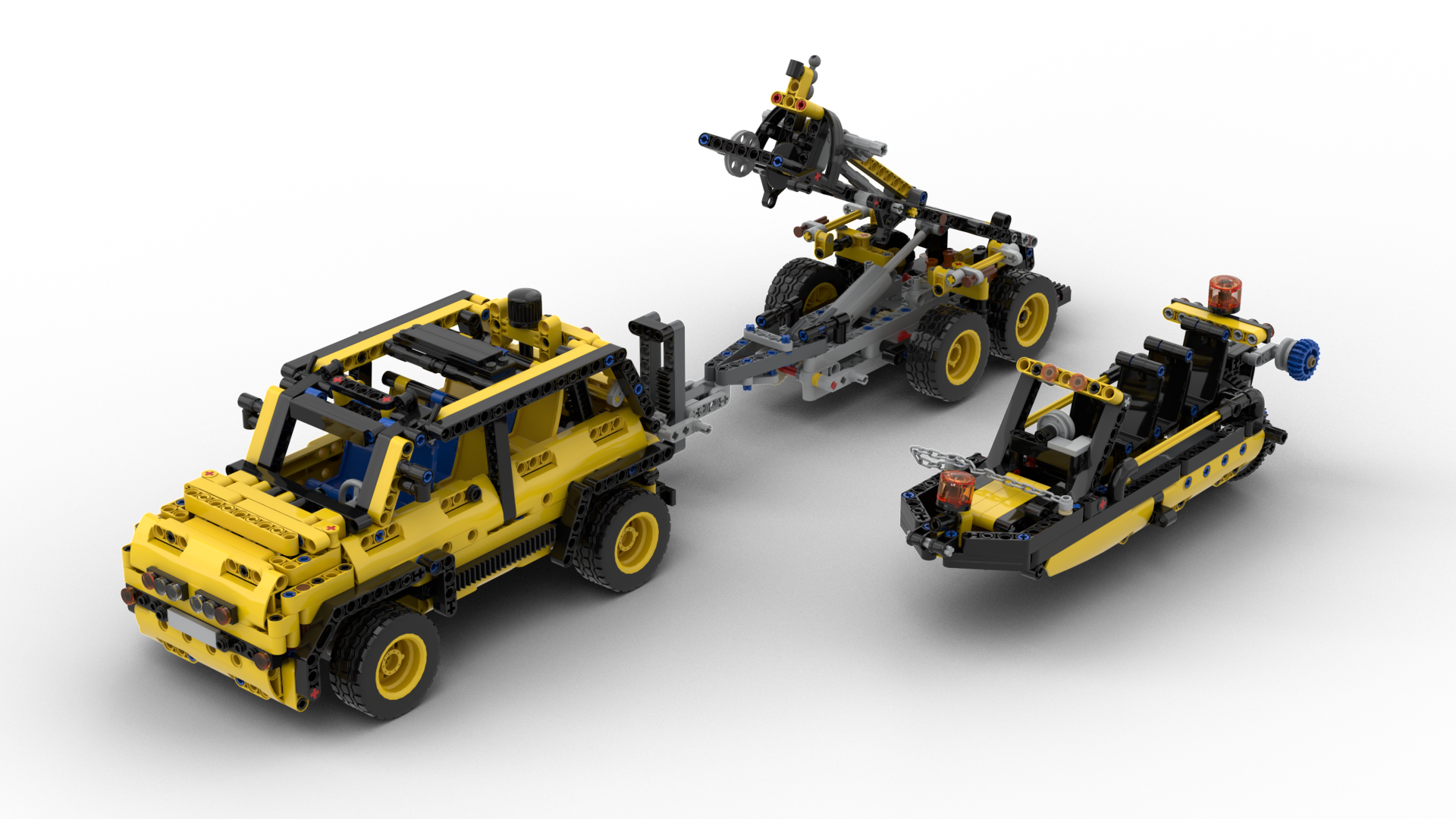42108 Alternate CAR + TRAILER + BOAT