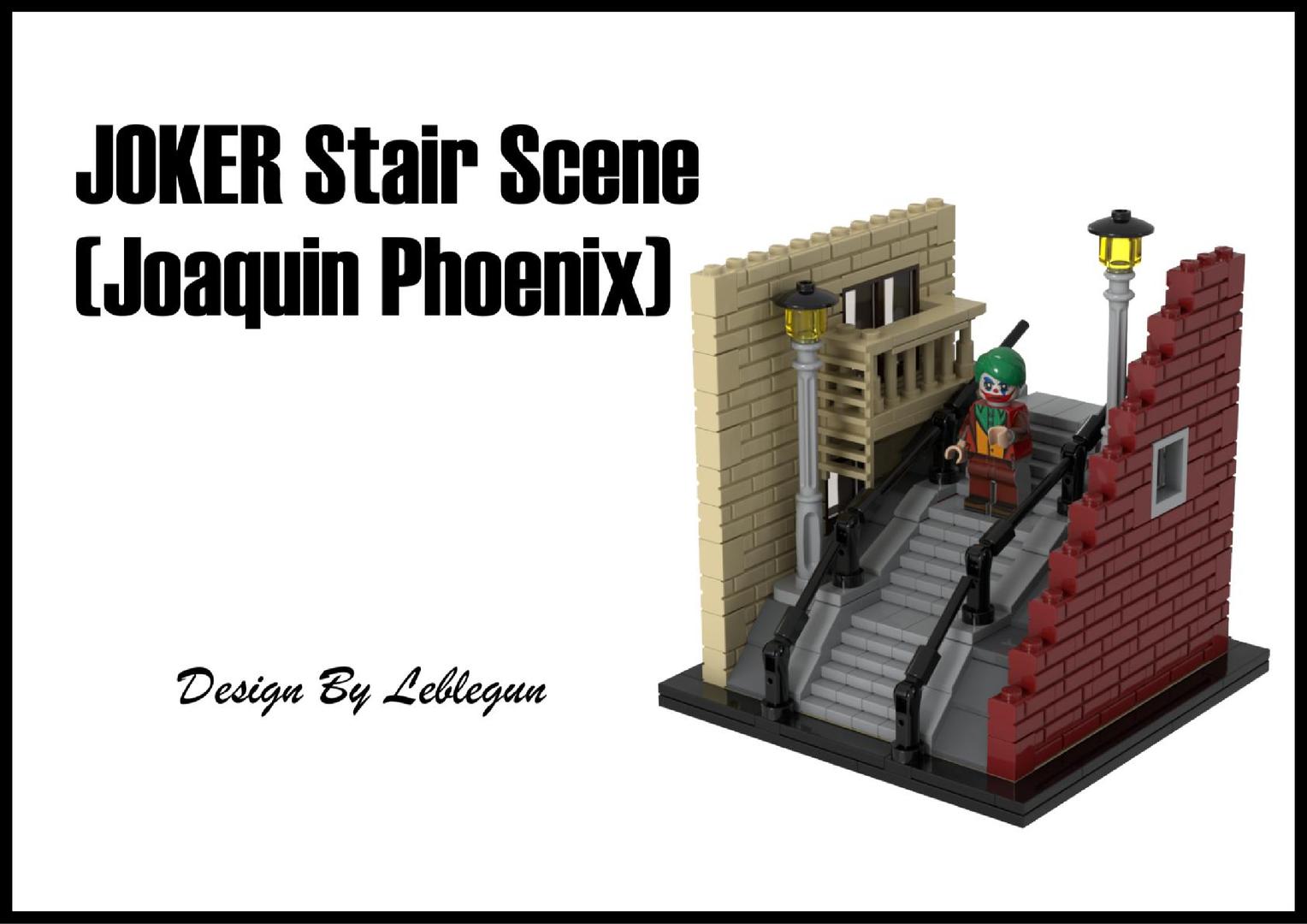 Joker Stairs Movie Scene