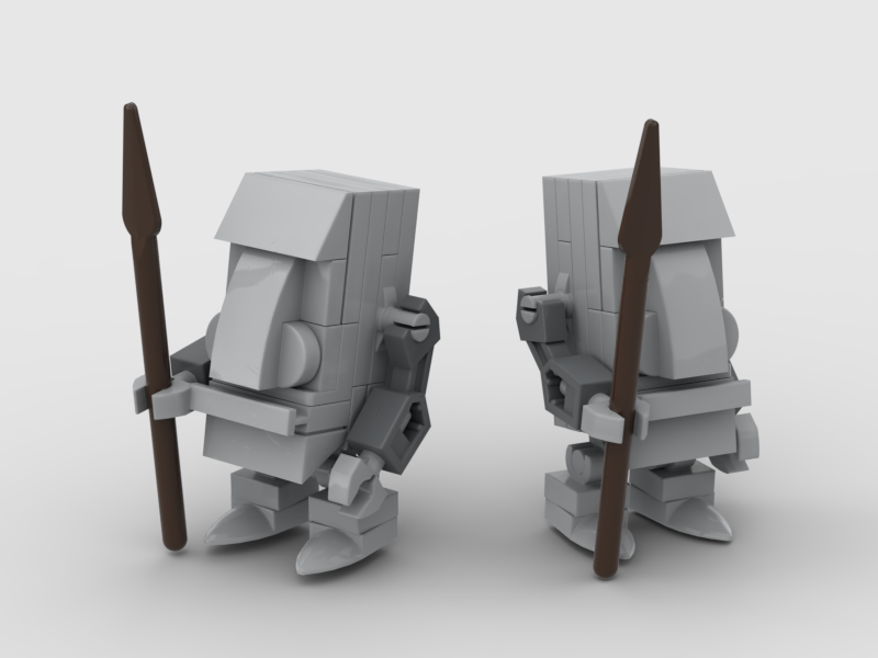 Moai Statue Warrior (Easter Island)