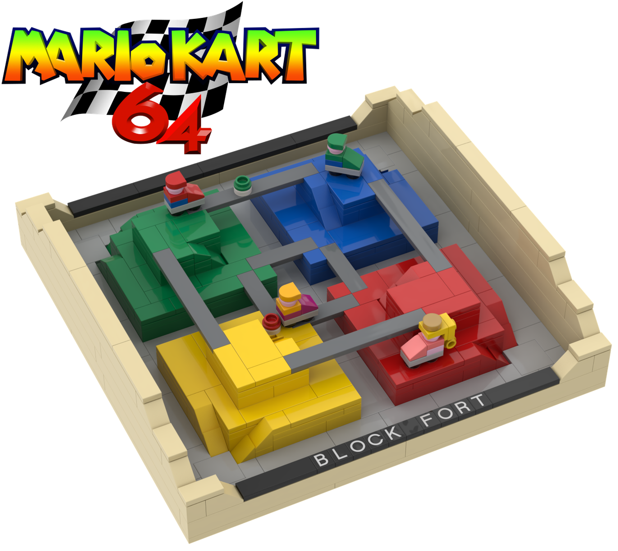 Mario Kart 64 - Block Fort