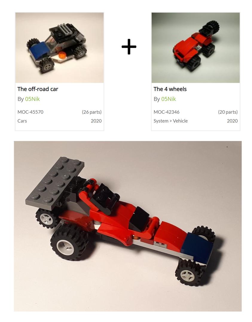 the dragster (MOC-45638) - LEGO MOC | MOC Tracker
