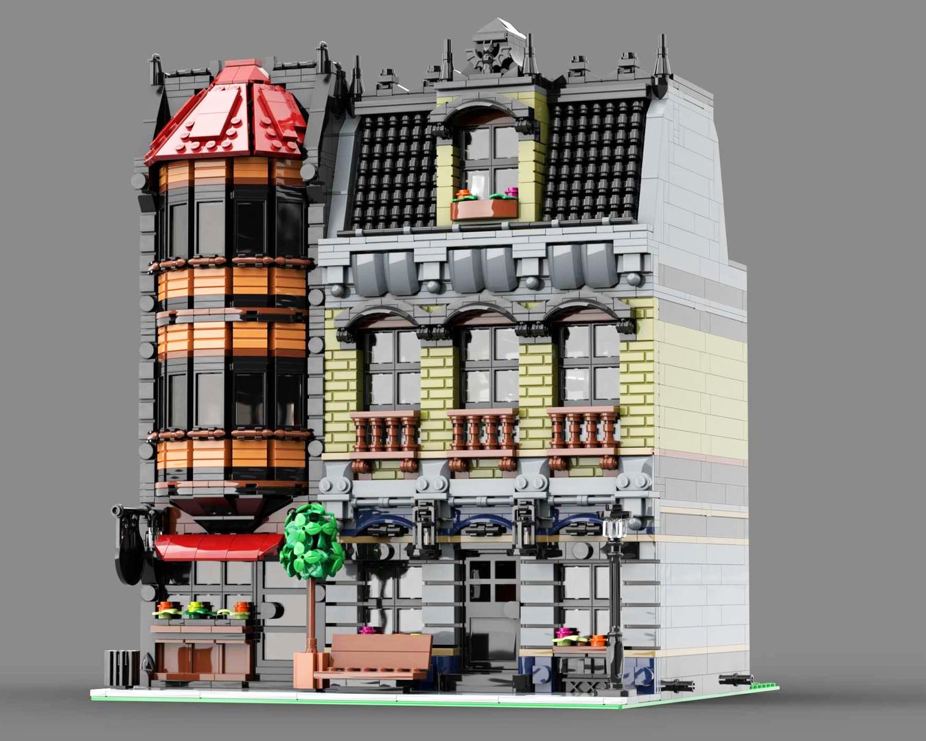 Olive Mansion &amp; Pub - Modular Building [2025 Redesign]