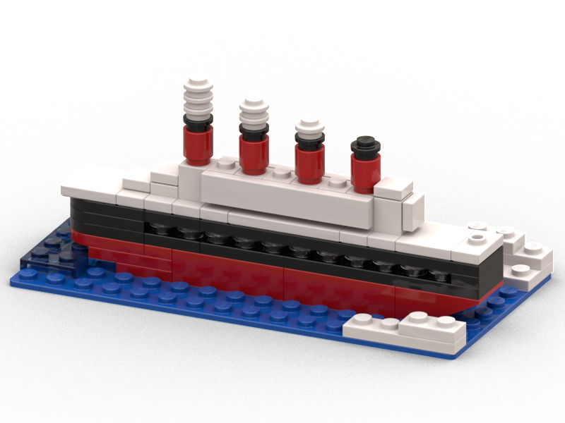 Mini Titanic Diorama