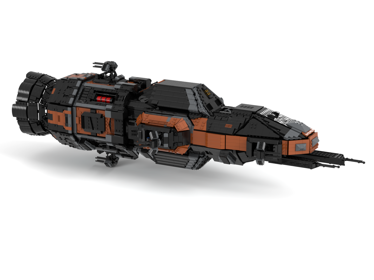 MCRN Tachi (Rocinante) - Corvette-class light frigate ECF-270 MCRN Tachi