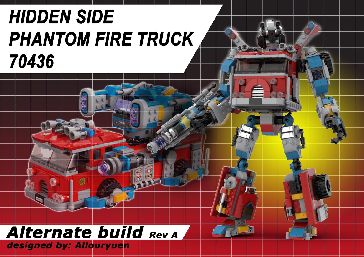 Transformers X Hidden Side Mech alternate build