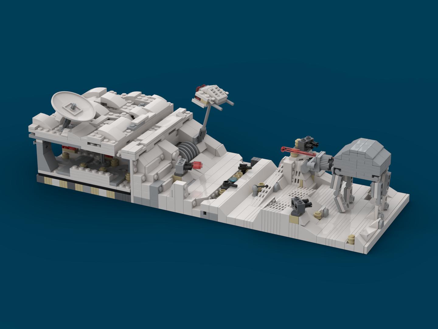 Micro Hoth (Kessel Run Falcon alternate build) alternate build