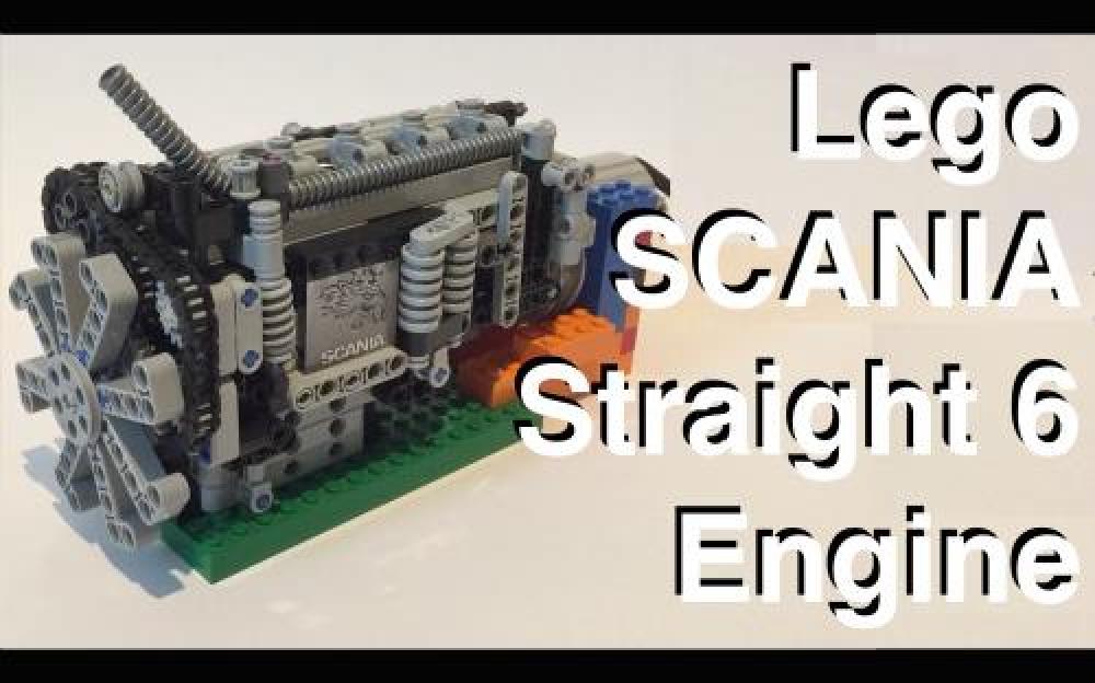 Scania Straight 6 Engine