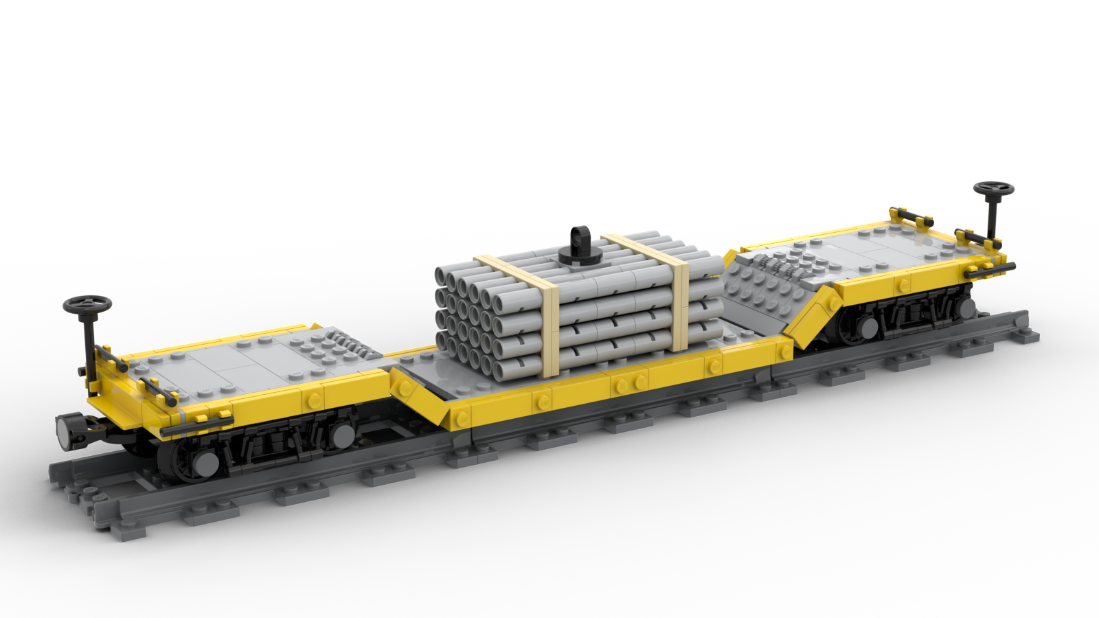 Center Drop Train Car