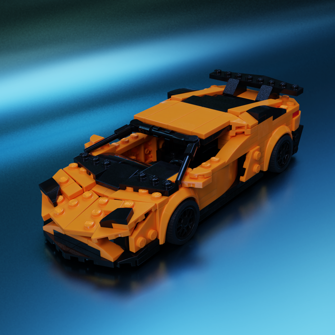 Supercar inspired by the Lamborghini Aventador SV