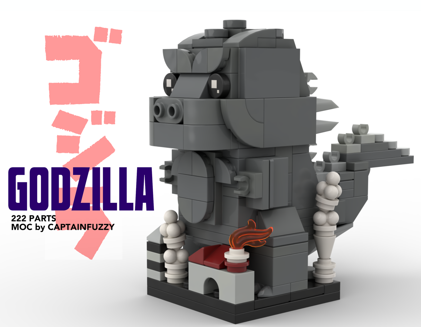 Godzilla Brickheadz