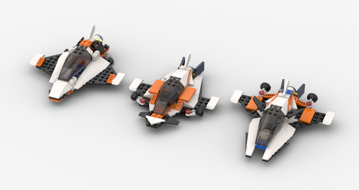 60224 Mars Shuttle Bundle 3 in 1
