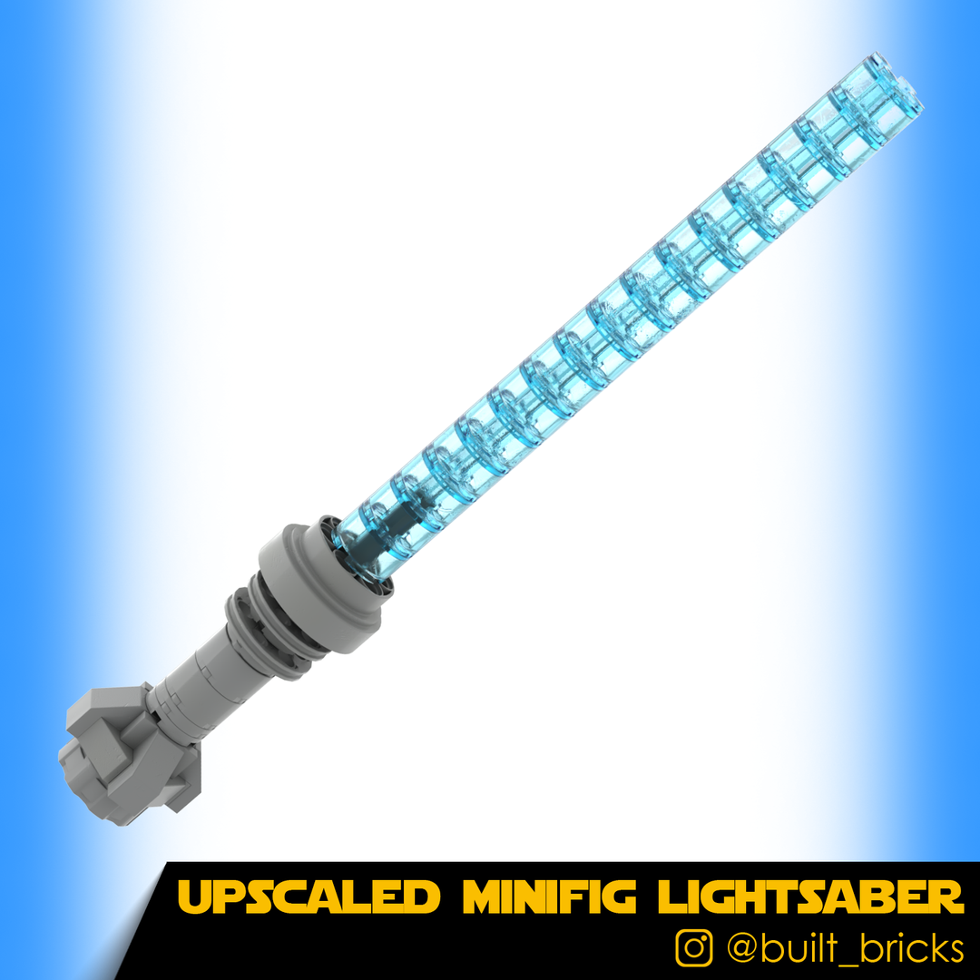 Upscaled Minifig Lightsaber
