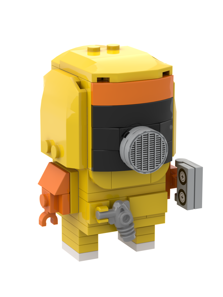 Marty McFly "Extraterrestrial from the planet Vulcan" Brickheadz