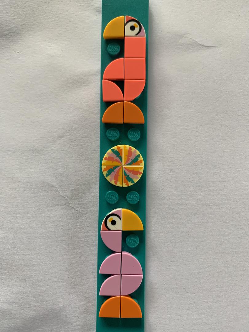Flamingo birds dots bracelet